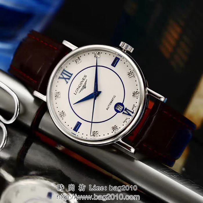 LONGINES浪琴 高級定制 全自動機械 男士腕表 WSS0406